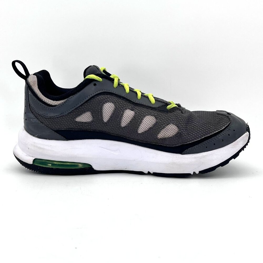 Nike Air Max Running Shoes Mens Size 8.5 Gray & Neon Green Jogging Workout - Picture 9 of 15